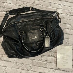 Coach Black Leather Purse